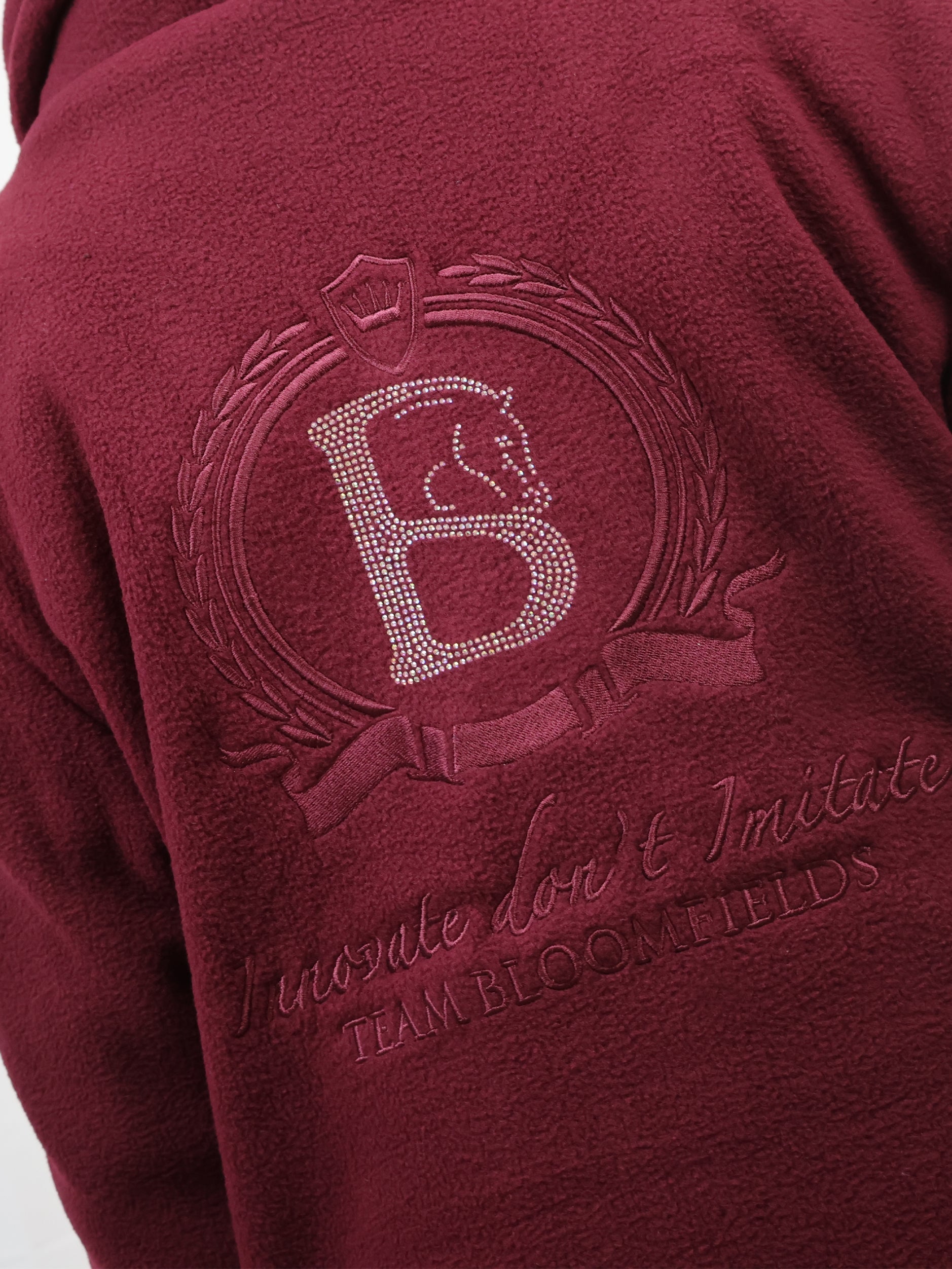 Kids Selena Mulberry Fleece Jacket