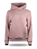 Amelia Heather Cross Necked Hoodie
