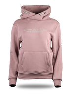 Amelia Heather Cross Necked Hoodie