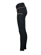 Kids Maya Black Pleated leggings