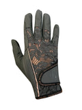 Concours Elegant Grey & Rose Gold Lace Gloves