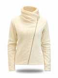 Kids Selena Winter White Fleece Jacket