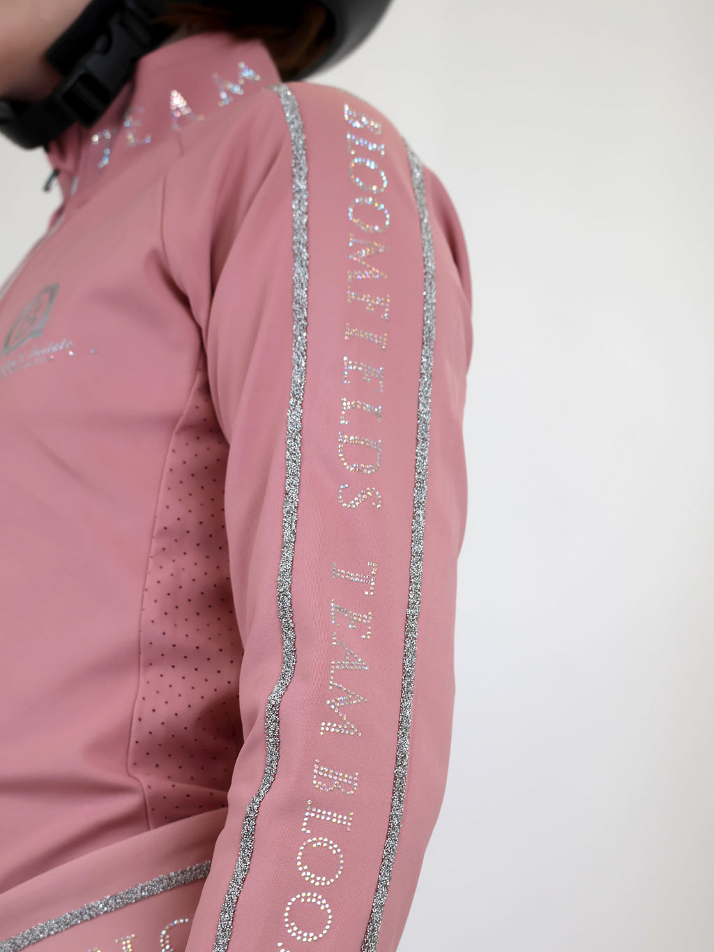 Kids Chloe Pink Crystal Base Layer With Long Sleeves