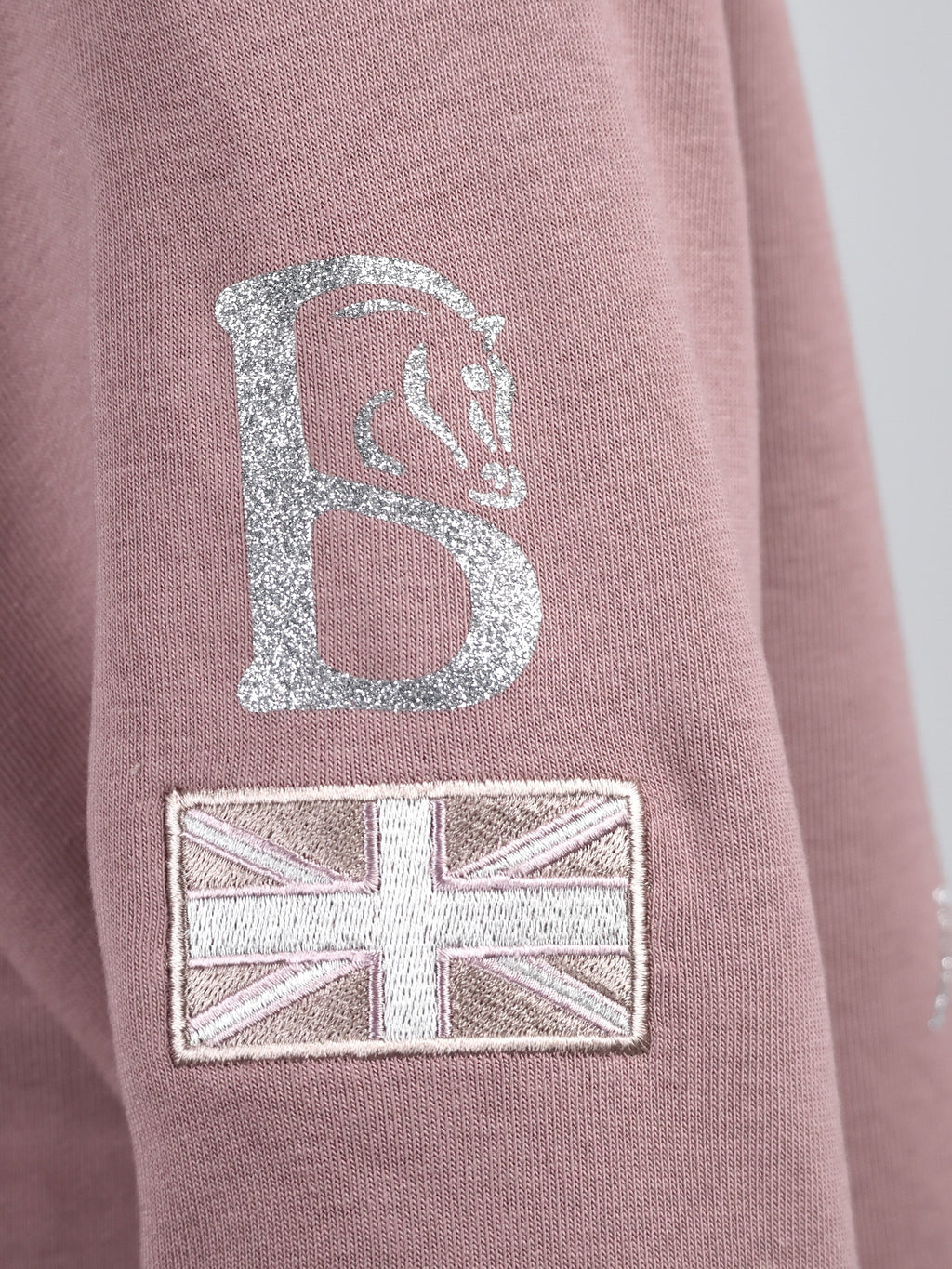 Kids Amelia Heather Cross Necked Hoodie