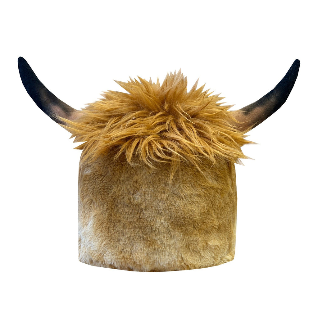 Heather Highland Cow Hat Silk