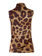 Leopard Print Sleeveless Base Layer