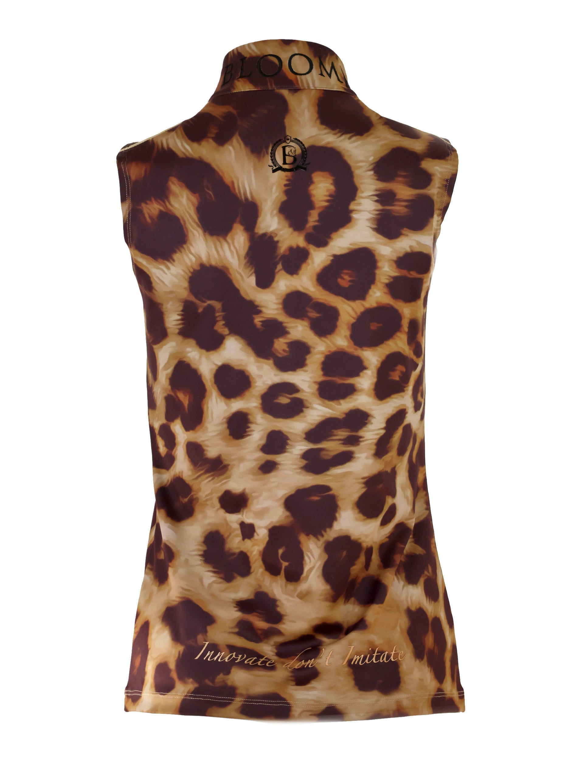 Leopard Print Sleeveless Base Layer