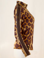 Leopard Print Long Sleeve Base Layer