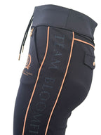 Kids Chelsea Crystal in Navy Lounge Trousers