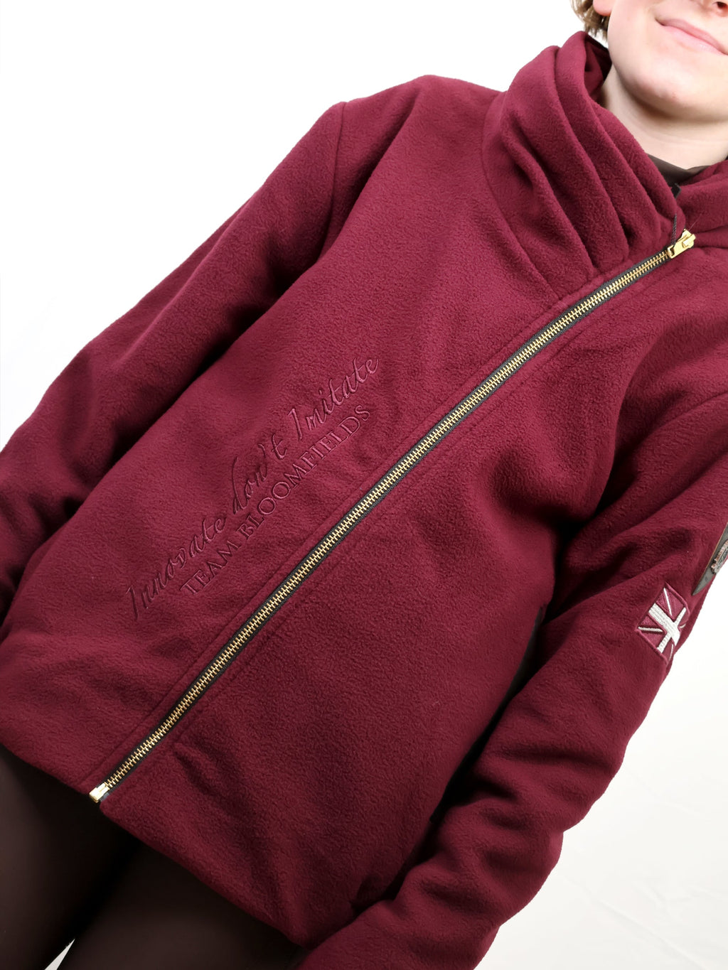 Kids Selena Mulberry Fleece Jacket
