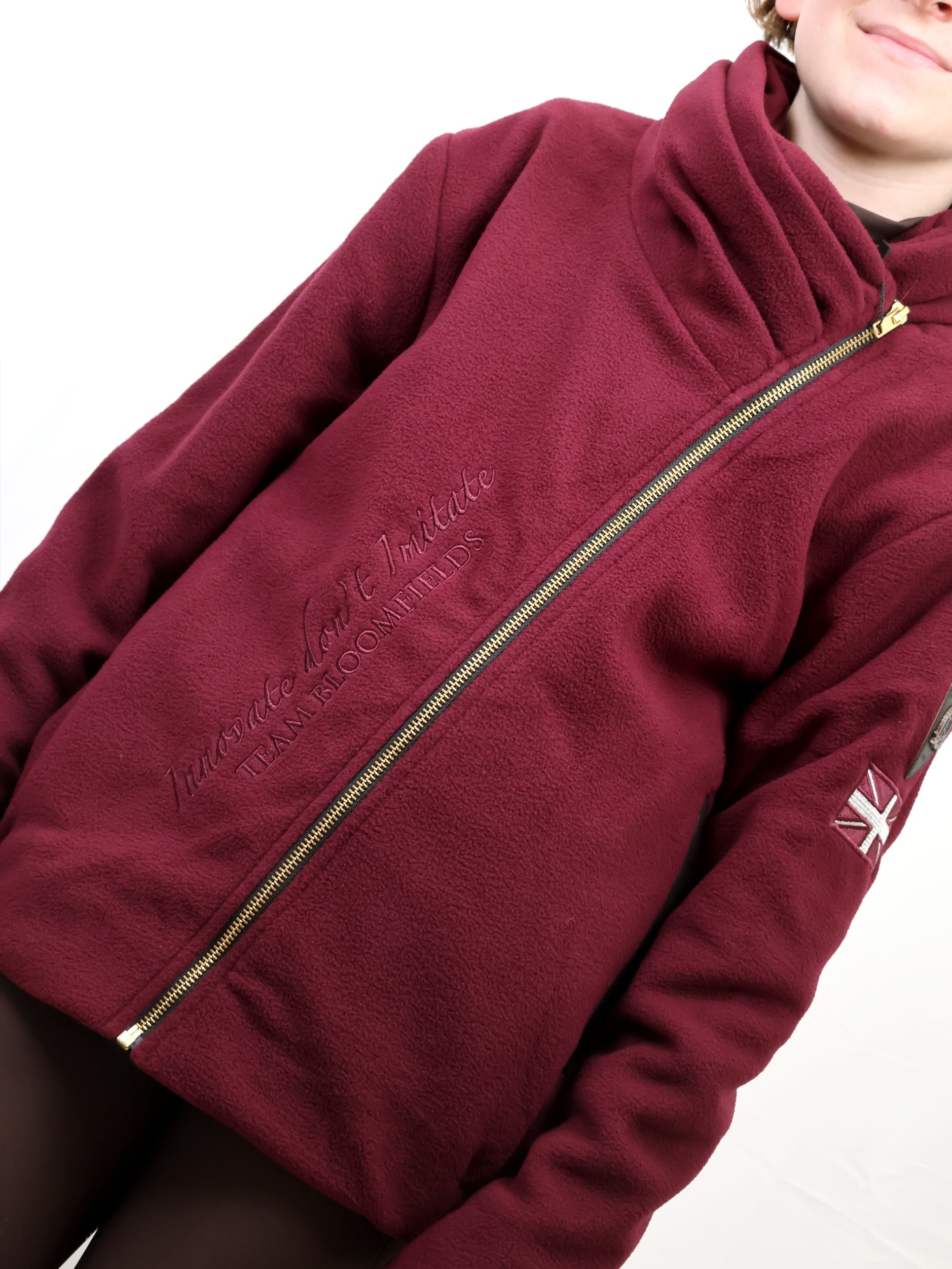 Kids Selena Mulberry Fleece Jacket