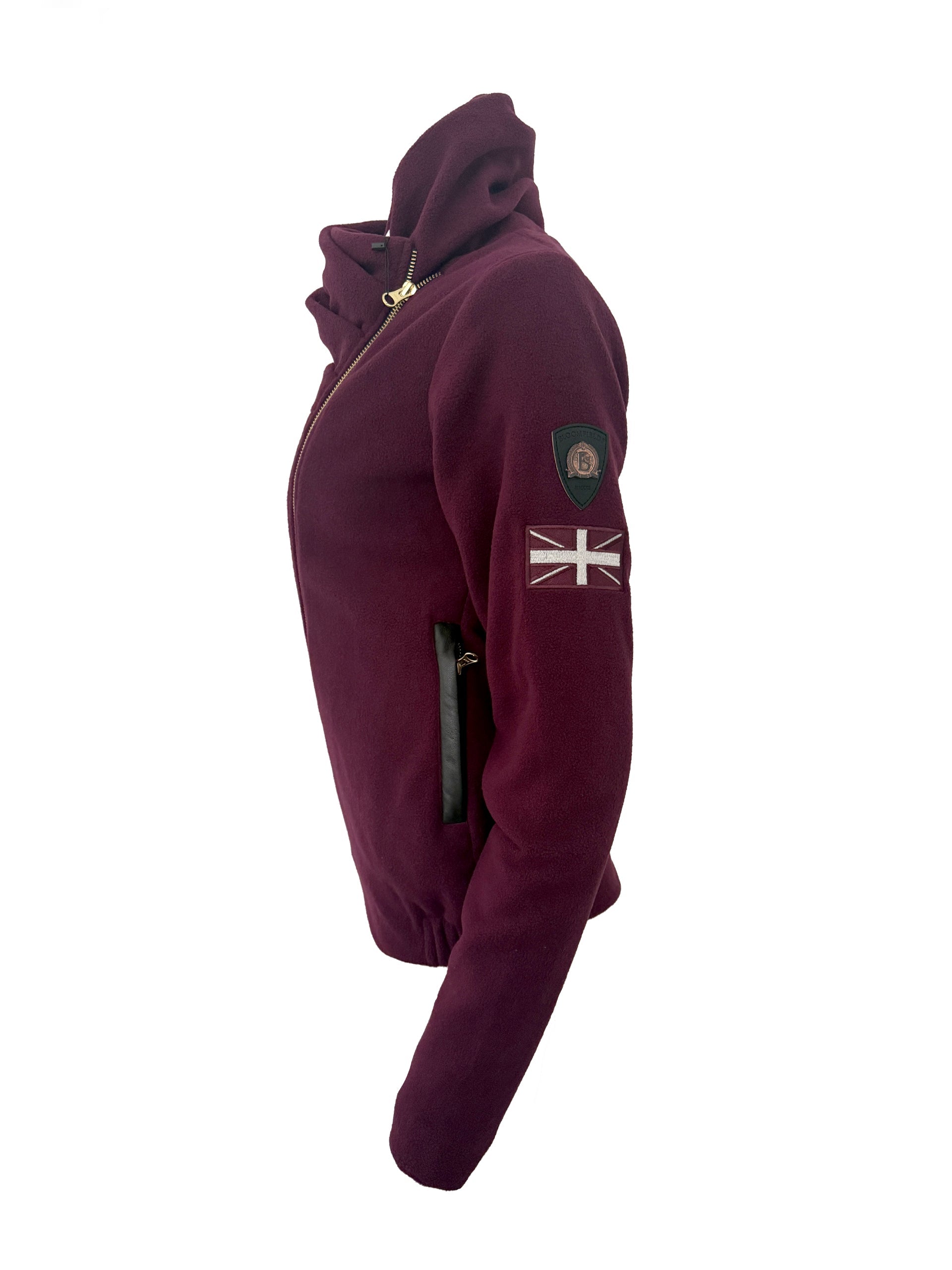Kids Selena Mulberry Fleece Jacket