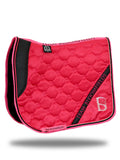 Saddle Pad - Hot Pink & Black Glitter Dressage