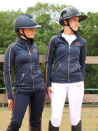 Caitlin Crystal Navy Training Jacket