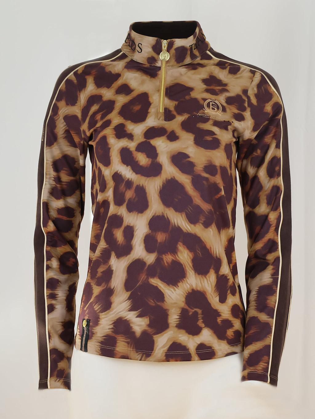 Leopard Print Long Sleeve Base Layer