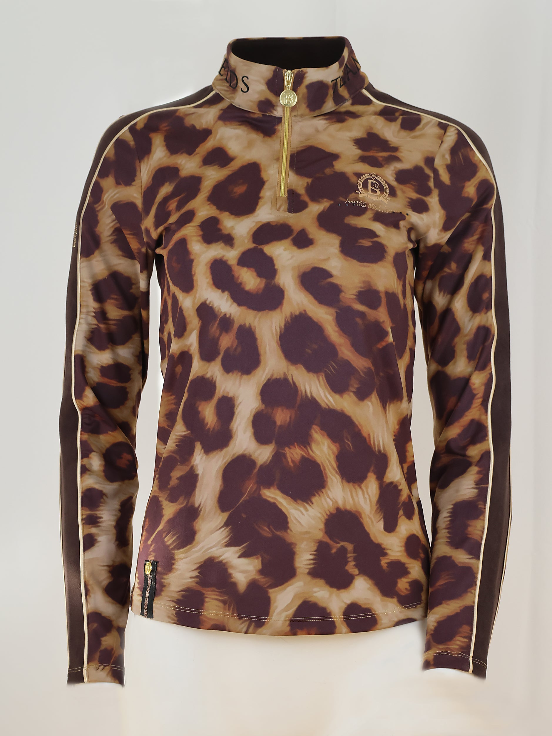 Leopard Print Long Sleeve Base Layer