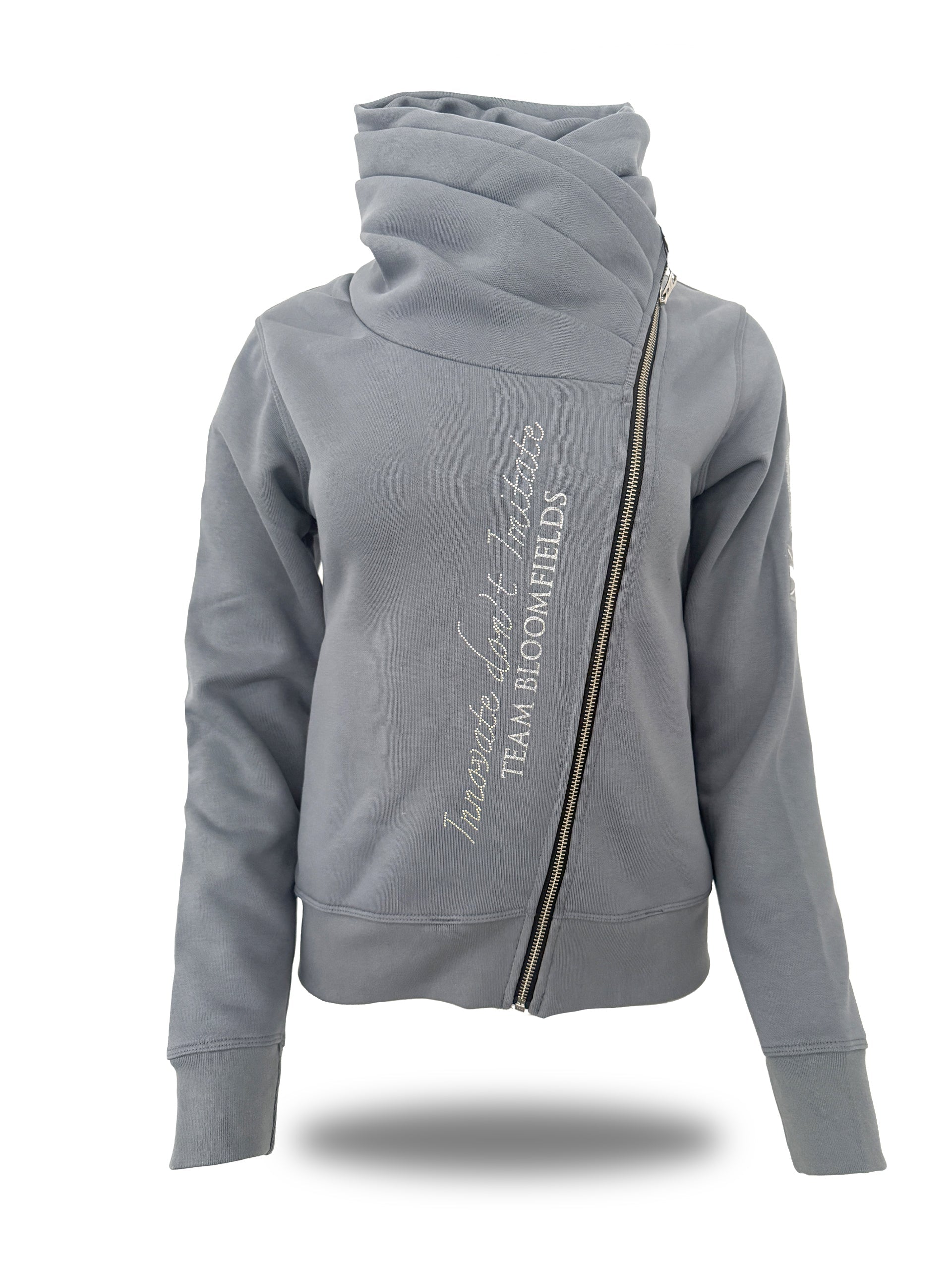 Kids Selena Grey Fleece Jacket