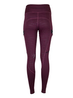 Kids Leonora Plum & Black Leggings