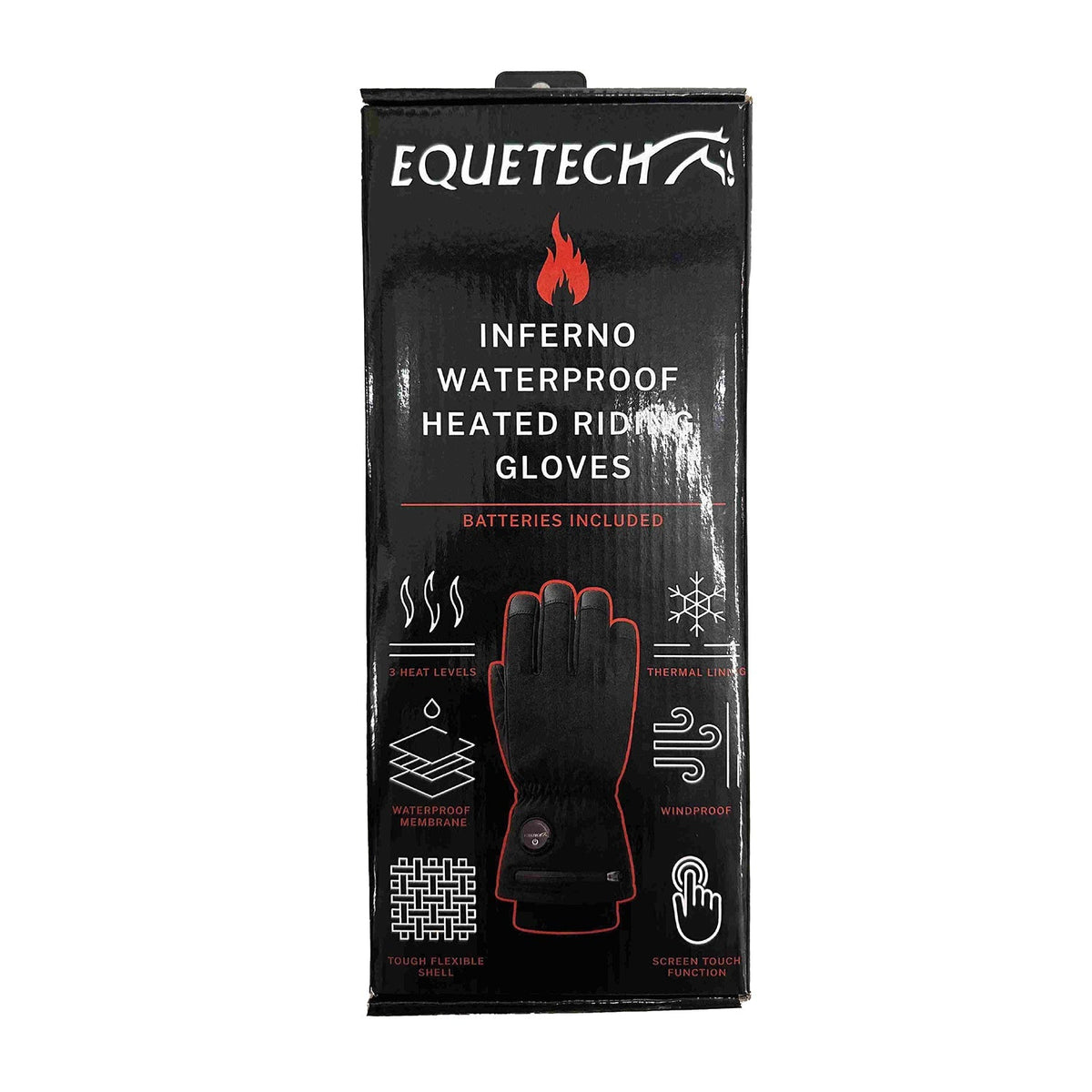 Inferno Waterproof Heated Riding Gloves