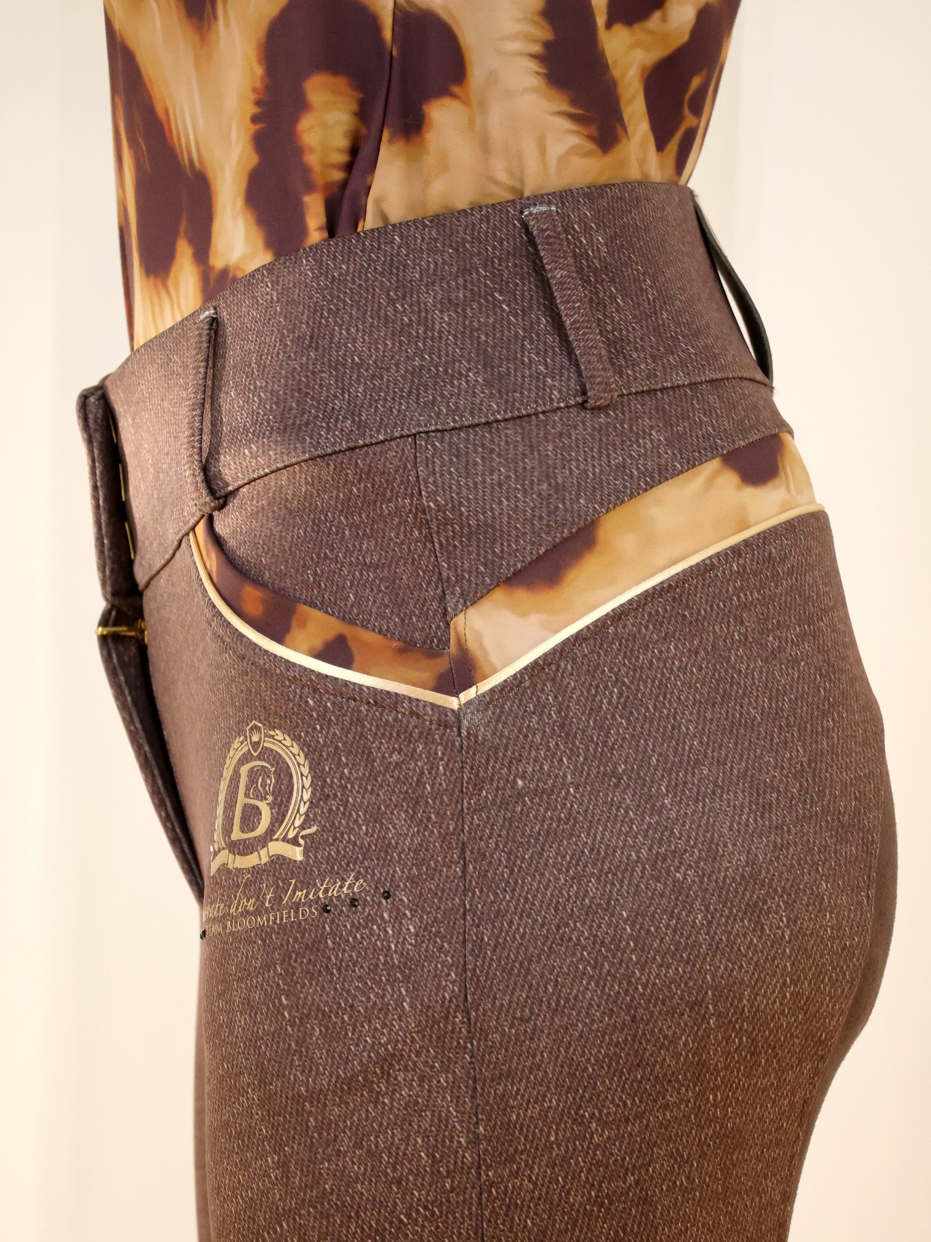 Kids Leopard & Brown Breeches