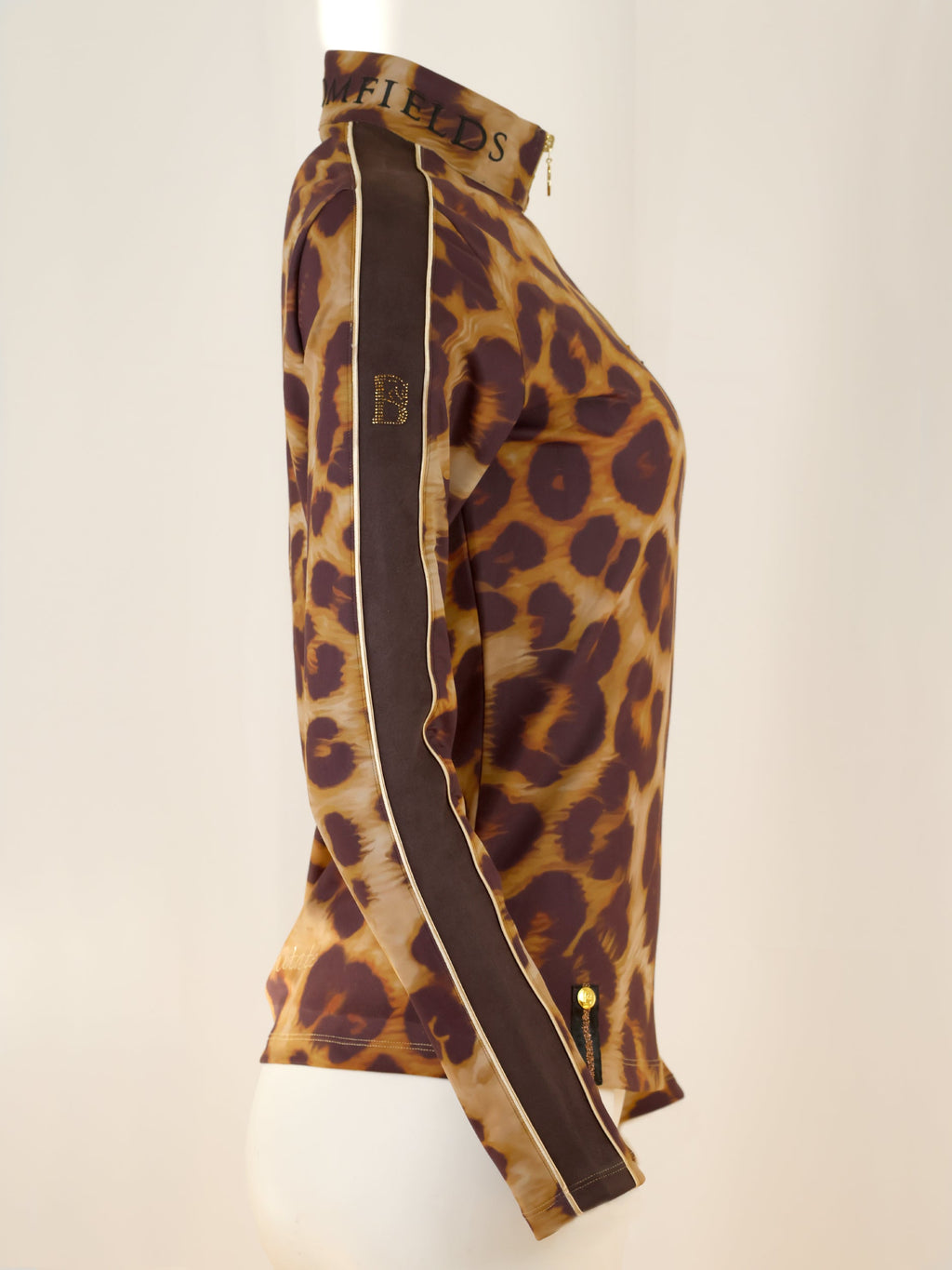 Kids Leopard Print Long Sleeve Base Layer