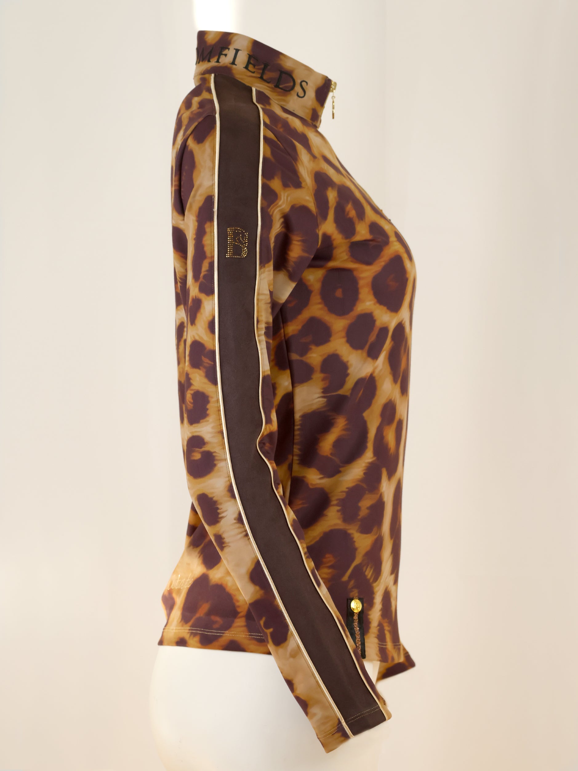 Leopard Print Long Sleeve Base Layer