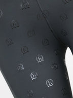 Kids Maya Black Pleated leggings