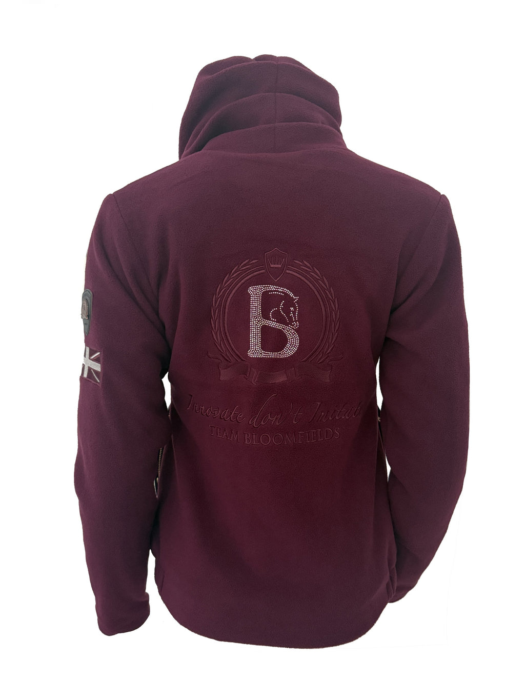 Kids Selena Mulberry Fleece Jacket