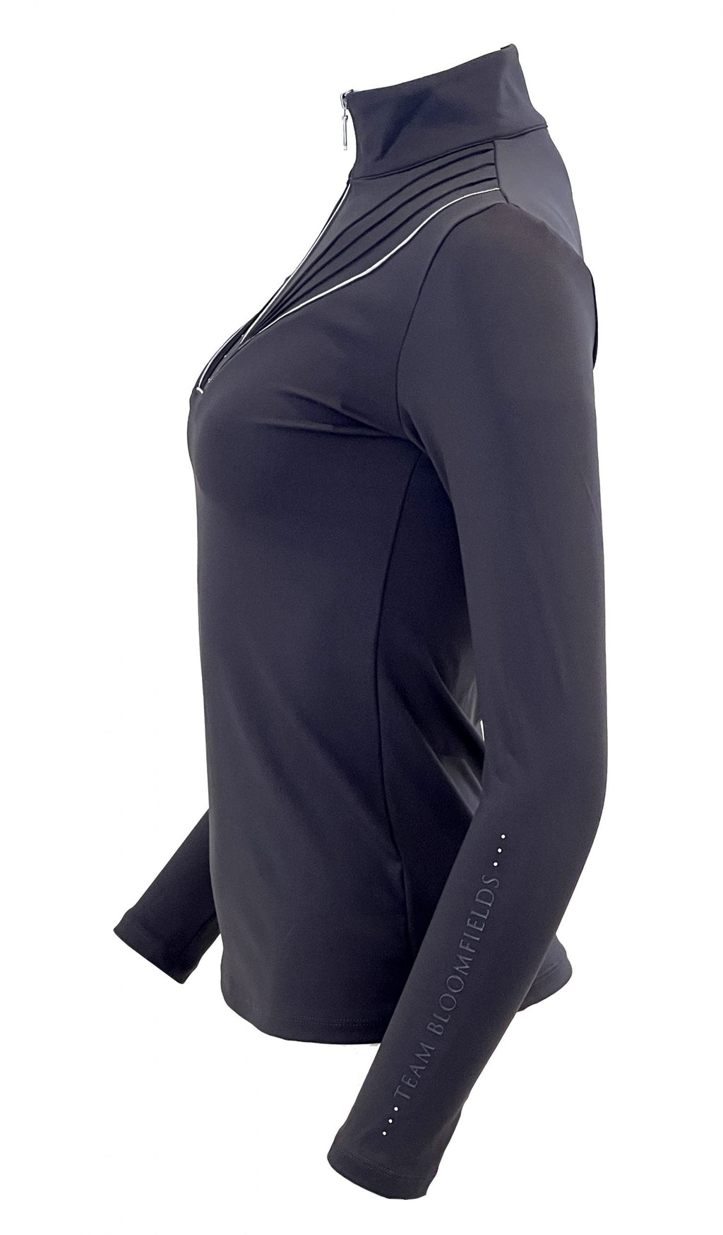 Maya Gun Metal Grey Pleated Base Layer