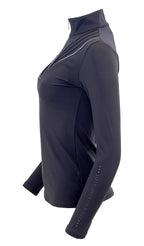 Maya Gun Metal Grey Pleated Base Layer
