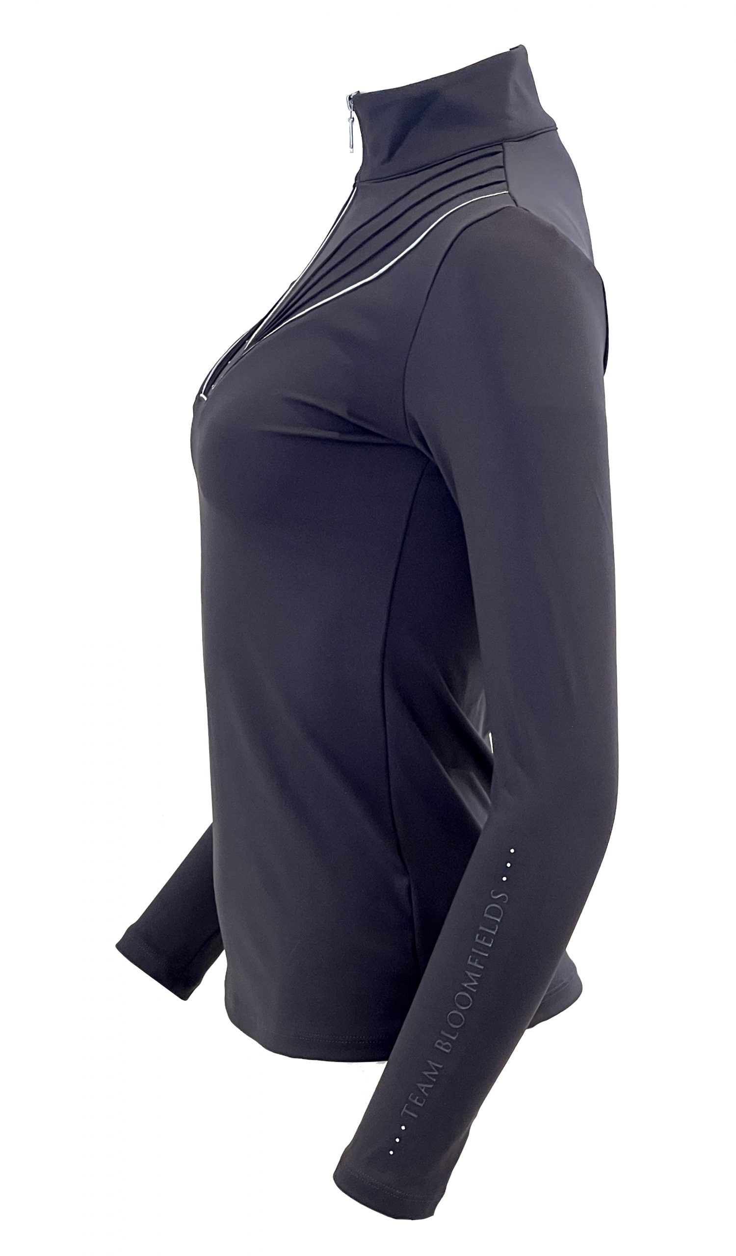 Maya Gun Metal Grey Pleated Base Layer