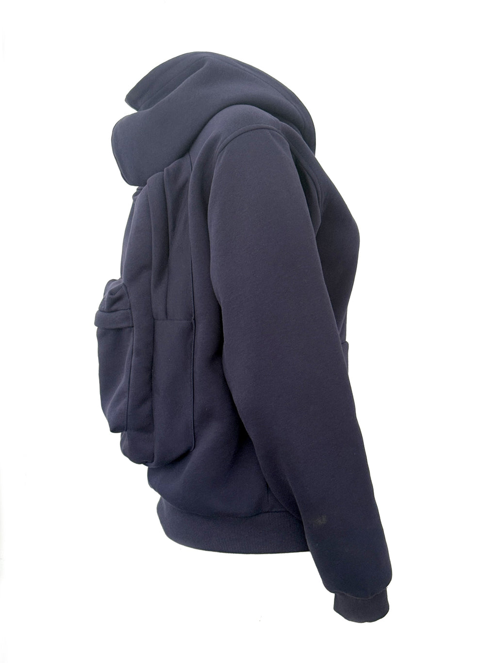 Kids Hackpack Navy Hoodie With Backpack