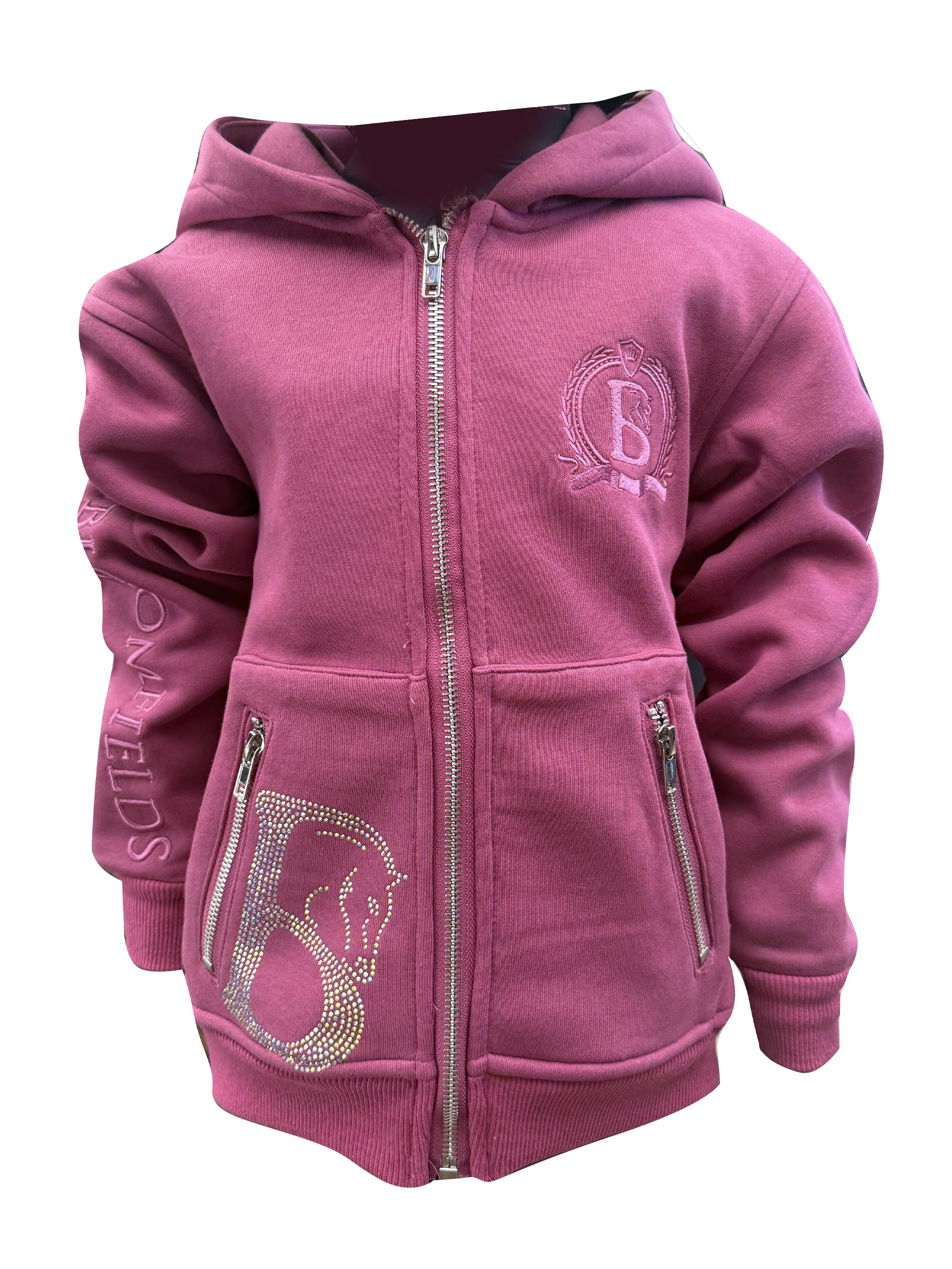 Kids Hackpack Pink Hoodie With Backpack