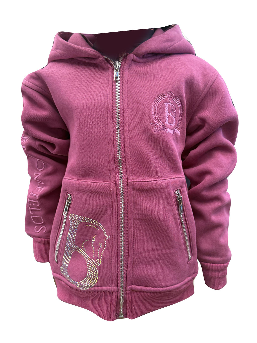 Hackpack Pink Hoodie With Backpack