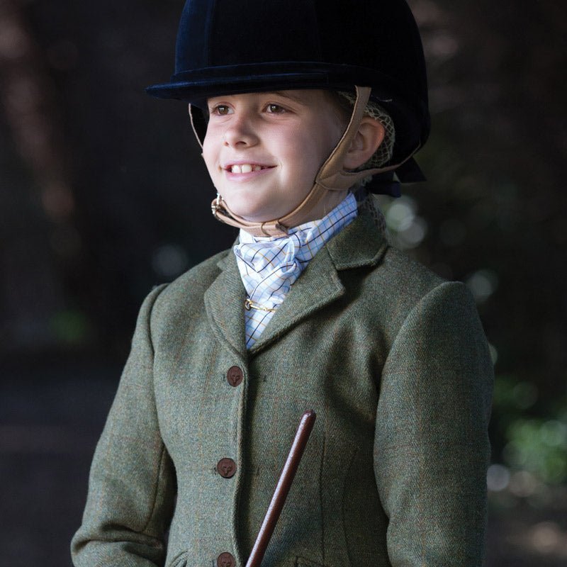 Junior Claydon Tweed Riding Jacket
