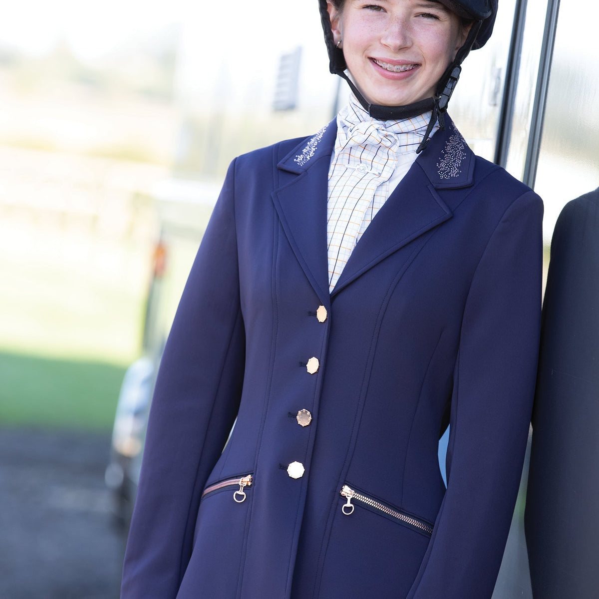 Junior Crystal Showerproof Competition Jacket