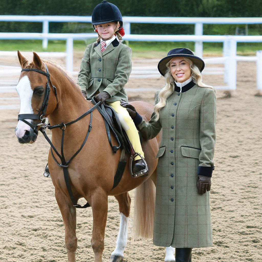 Junior Launton Deluxe Tweed Riding Jacket