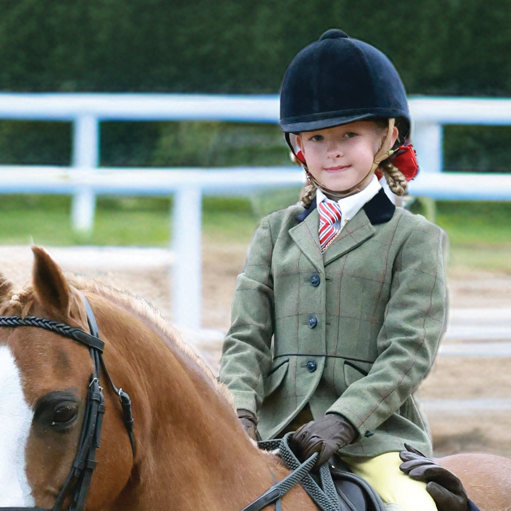 Junior Launton Deluxe Tweed Riding Jacket