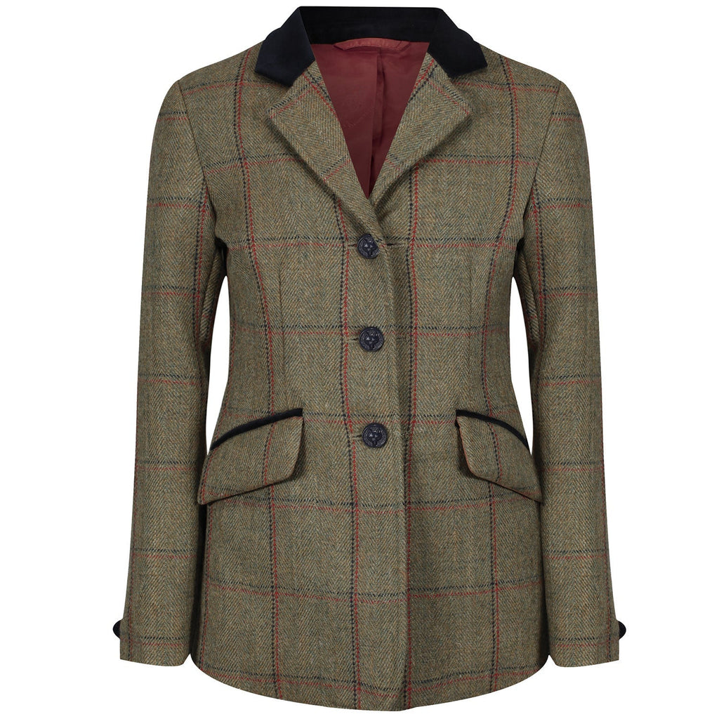 Junior Launton Deluxe Tweed Riding Jacket
