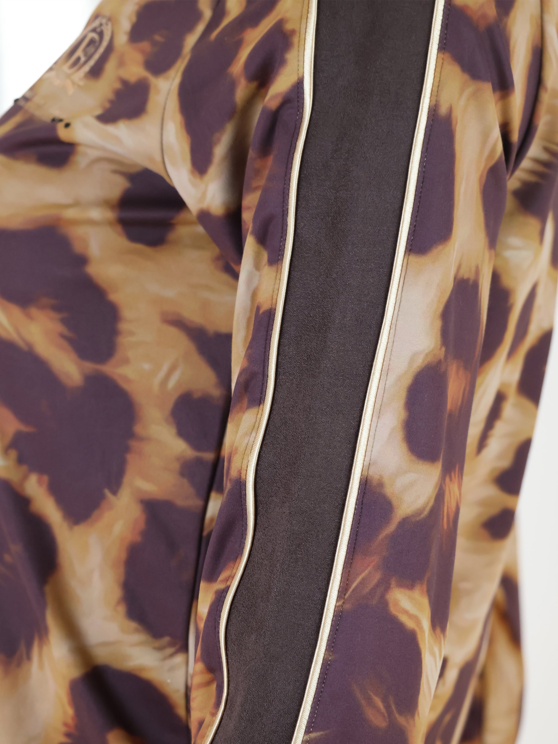 Kids Leopard Print Long Sleeve Base Layer