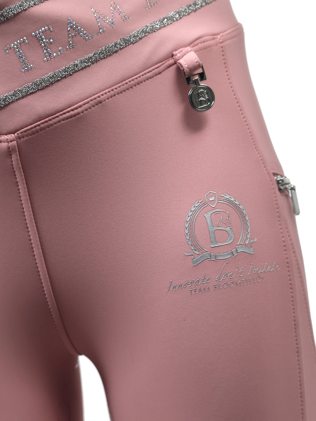 Kids Celeste Pink Crystal leggings