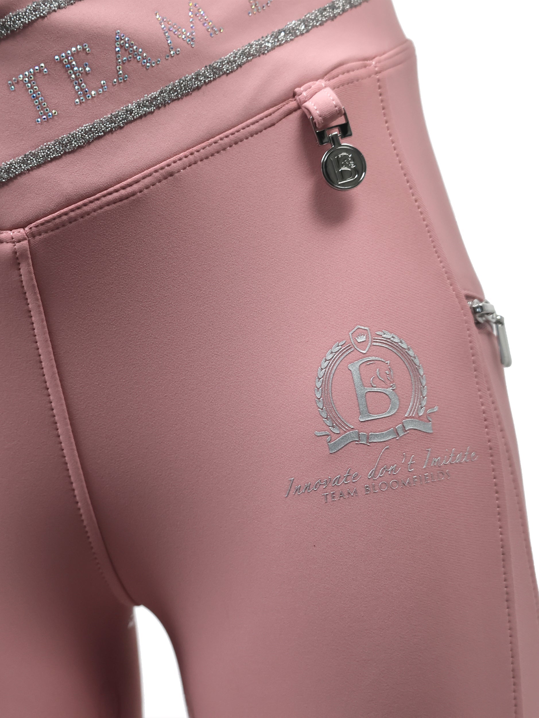 Kids Celeste Pink Crystal leggings