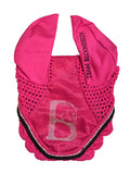 Bonnet - Hot Pink & Black Glitter