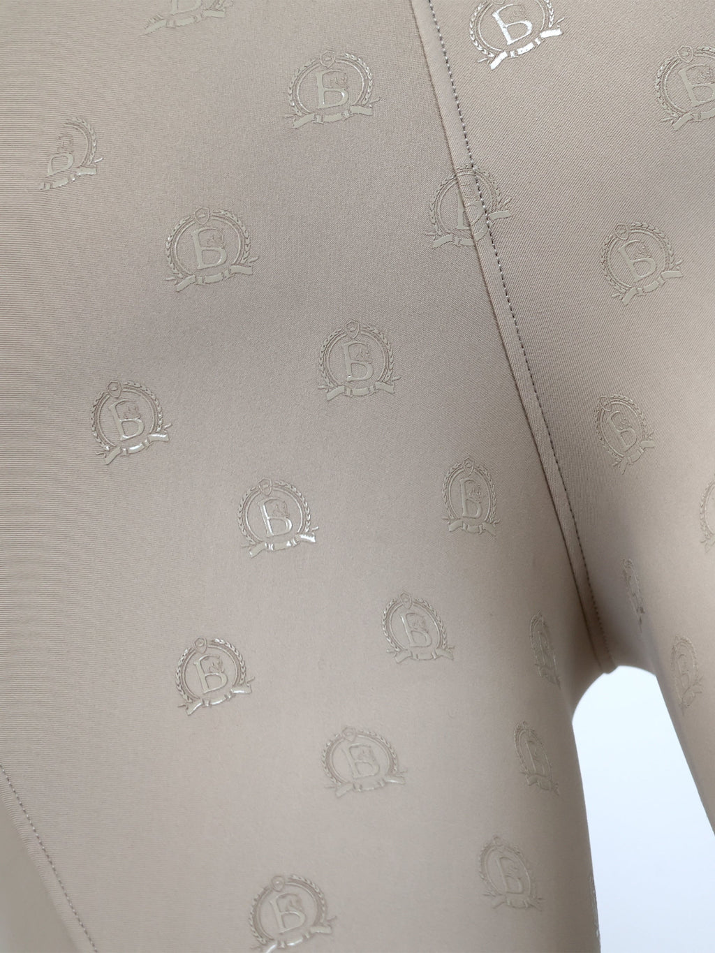 Kids Maya Beige Pleated leggings
