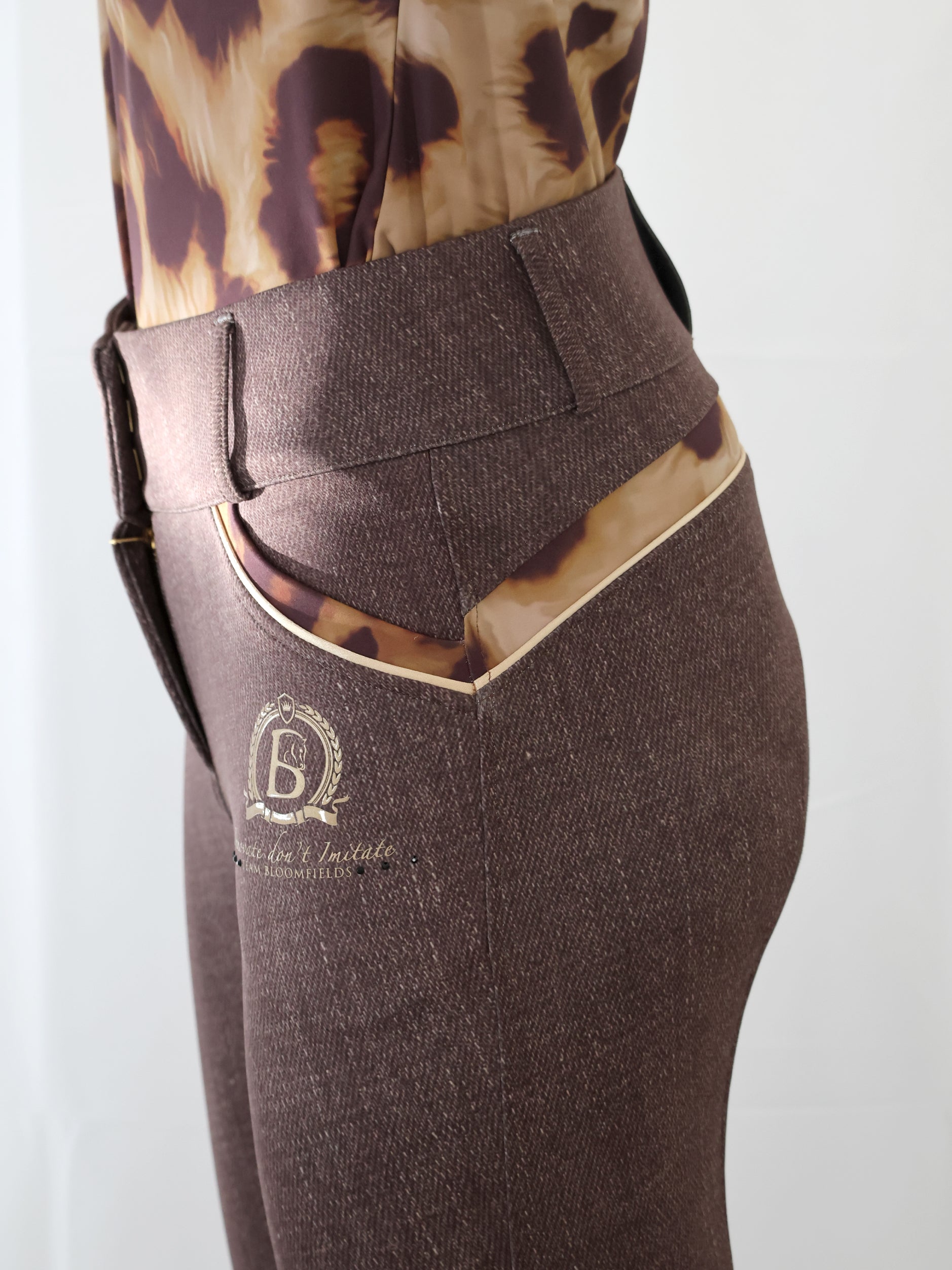 Kids Leopard & Brown Breeches