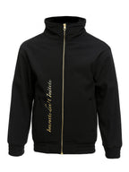 Kids Felicity Black Showerproof Jacket