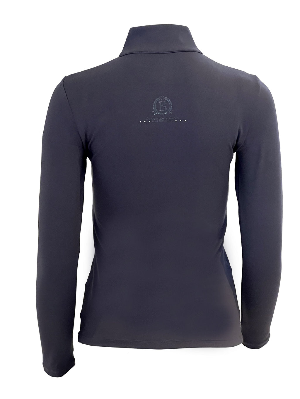 Maya Gun Metal Grey Pleated Base Layer