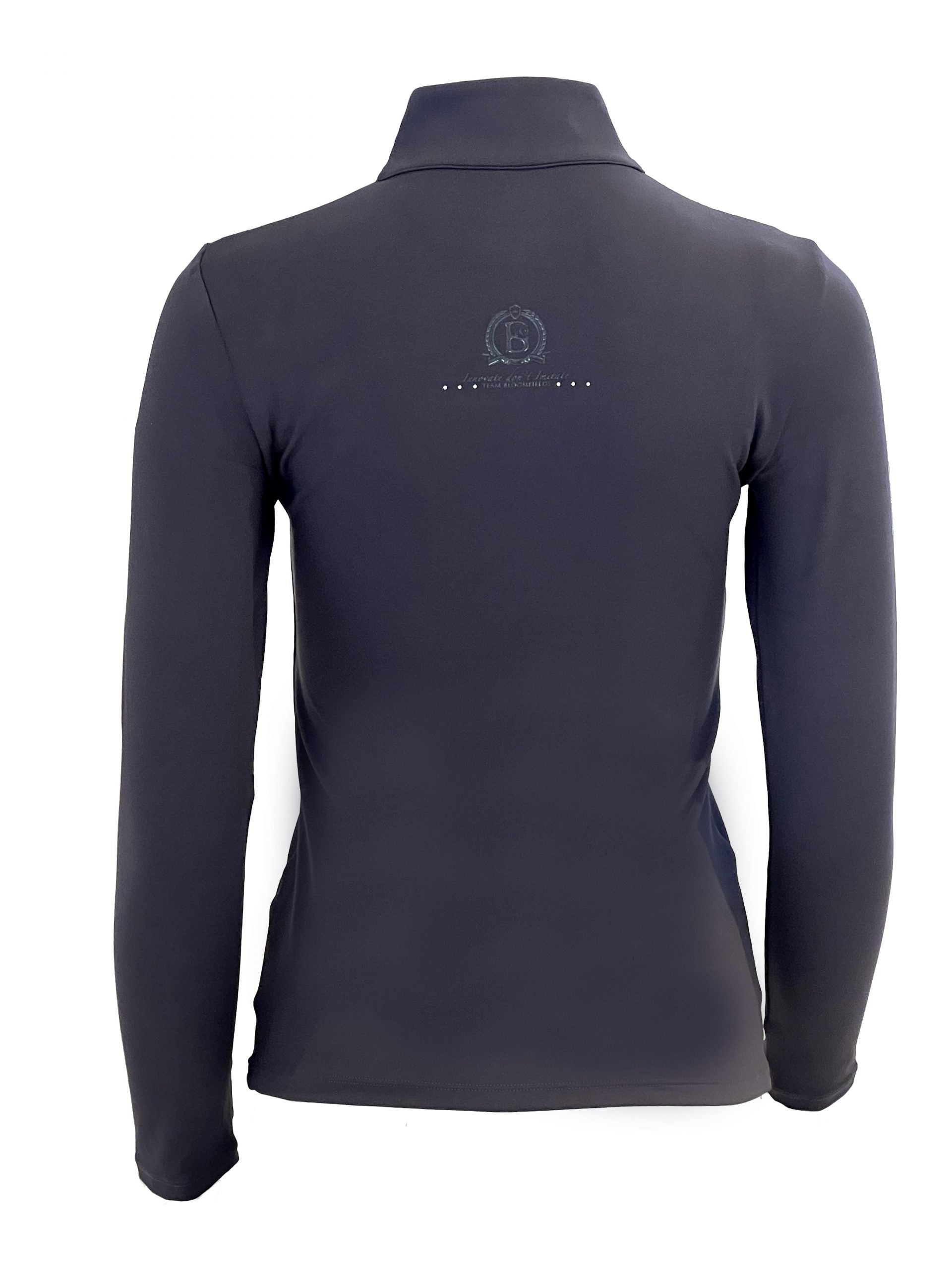 Maya Gun Metal Grey Pleated Base Layer