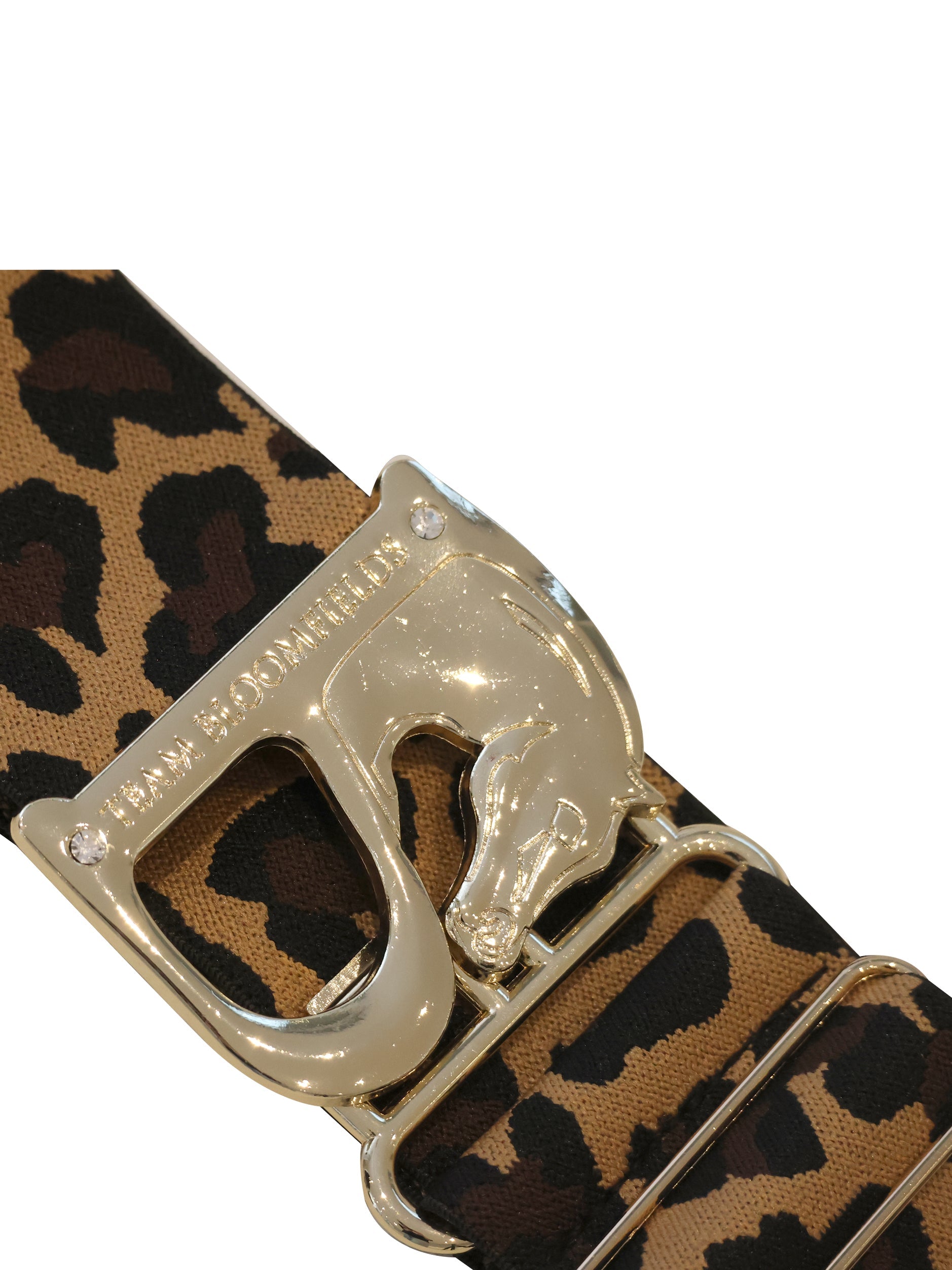 Belt - Leopard Print Gold B
