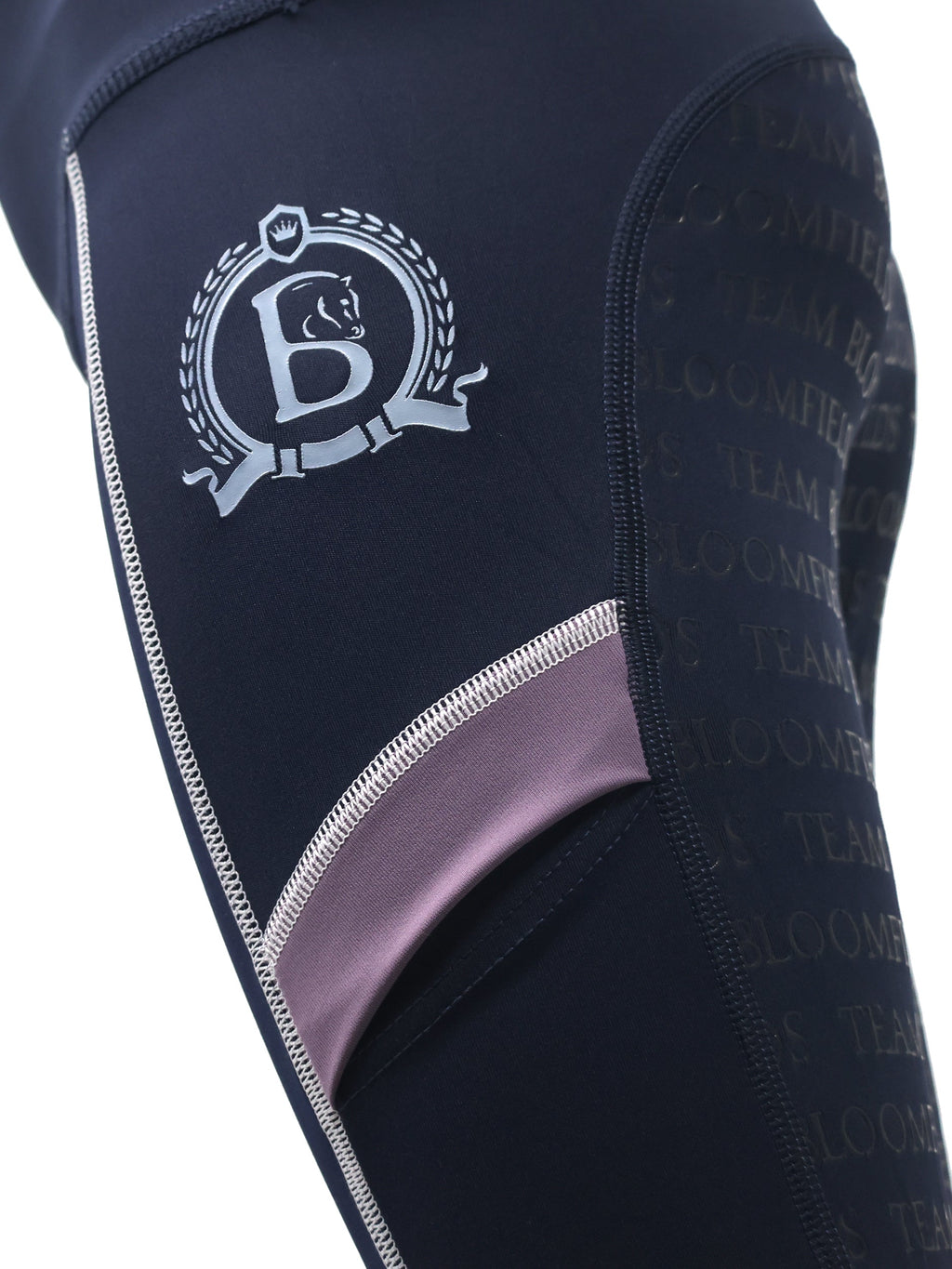 Kids Navy & Lilac Leggings